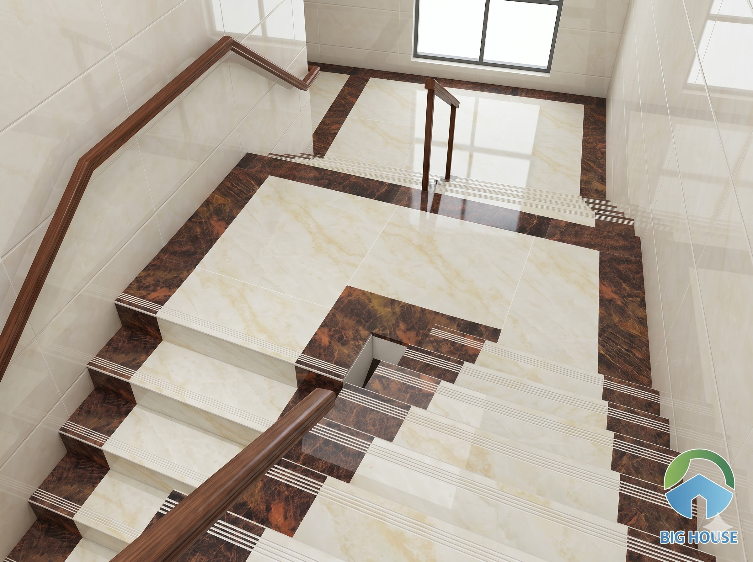 Tổng hợp mẫu Gạch granite cầu thang đẹp, cao cấp nhất
